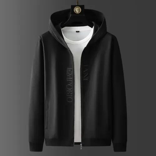 Cheap Armani Tracksuits Long Sleeved For Men #1428870 Replica Wholesale [$85.00 USD] [ITEM#1428870] on Replica Armani Tracksuits