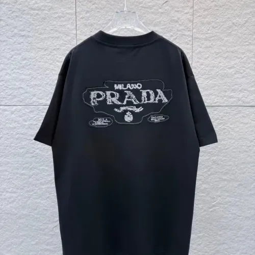 Cheap Prada T-Shirts Short Sleeved For Unisex #1428913 Replica Wholesale [$40.00 USD] [ITEM#1428913] on Replica Prada T-Shirts