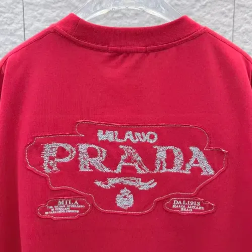 Cheap Prada T-Shirts Short Sleeved For Unisex #1428915 Replica Wholesale [$40.00 USD] [ITEM#1428915] on Replica Prada T-Shirts