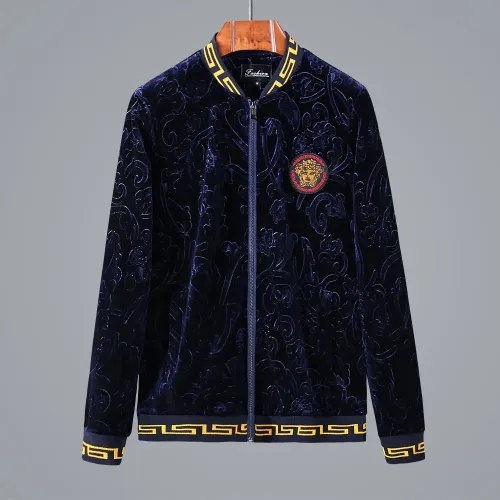 Cheap Versace Tracksuits Long Sleeved For Men #1428916 Replica Wholesale [$85.00 USD] [ITEM#1428916] on Replica Versace Tracksuits