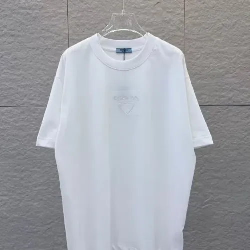 Cheap Prada T-Shirts Short Sleeved For Unisex #1428917 Replica Wholesale [$40.00 USD] [ITEM#1428917] on Replica Prada T-Shirts