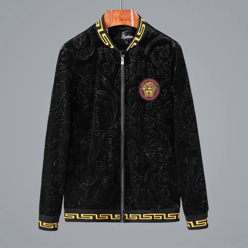 Cheap Versace Tracksuits Long Sleeved For Men #1428918 Replica Wholesale [$85.00 USD] [ITEM#1428918] on Replica Versace Tracksuits