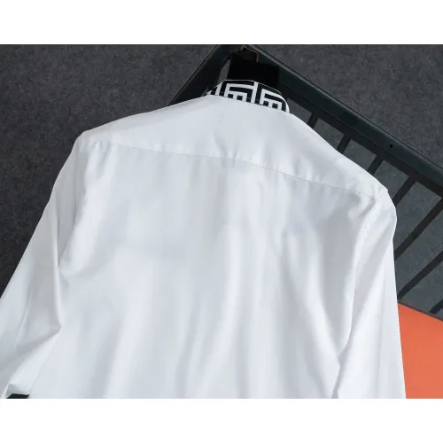 Cheap Balmain Shirts Long Sleeved For Men #1428958 Replica Wholesale [$48.00 USD] [ITEM#1428958] on Replica Balmain Shirts