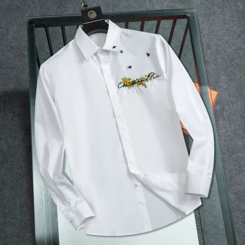 Christian Dior Shirts Long Sleeved For Men #1428966