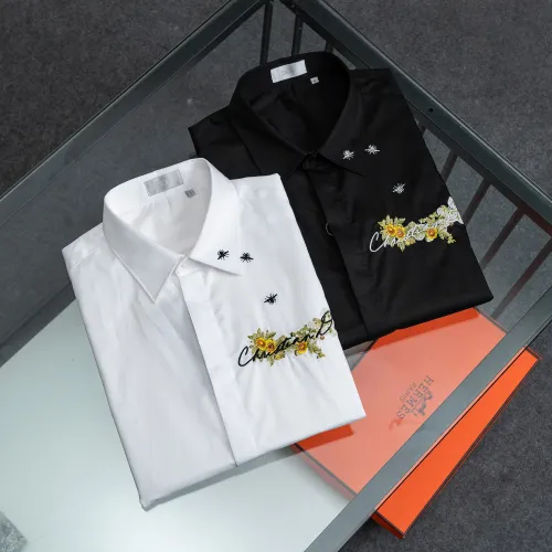 Cheap Christian Dior Shirts Long Sleeved For Men #1428967 Replica Wholesale [$48.00 USD] [ITEM#1428967] on Replica Christian Dior Shirts
