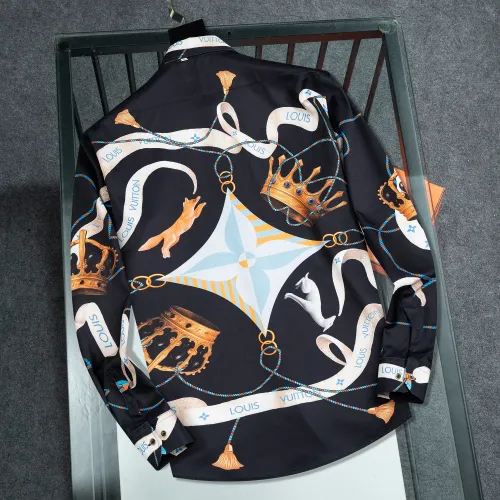 Cheap Louis Vuitton LV Shirts Long Sleeved For Men #1428969 Replica Wholesale [$48.00 USD] [ITEM#1428969] on Replica Louis Vuitton LV Shirts