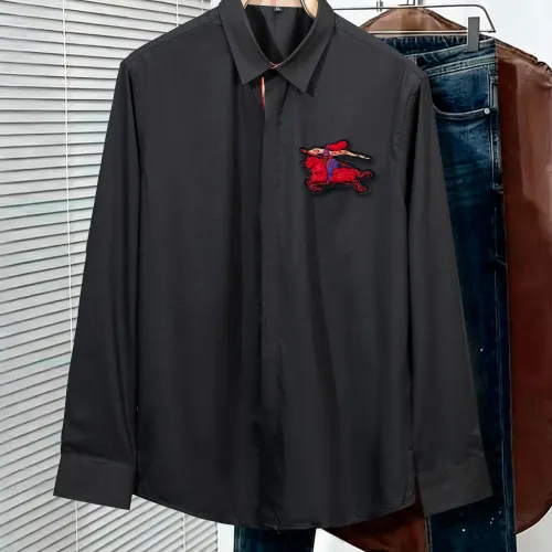 Cheap Burberry Shirts Long Sleeved For Men #1428980 Replica Wholesale [$40.00 USD] [ITEM#1428980] on Replica Burberry Shirts