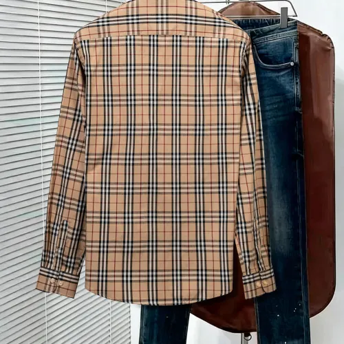 Cheap Burberry Shirts Long Sleeved For Men #1428985 Replica Wholesale [$34.00 USD] [ITEM#1428985] on Replica Burberry Shirts