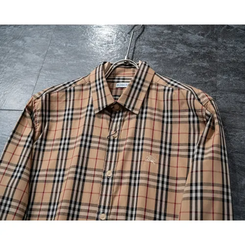 Cheap Burberry Shirts Long Sleeved For Men #1428985 Replica Wholesale [$34.00 USD] [ITEM#1428985] on Replica Burberry Shirts