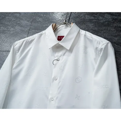 Cheap Gucci Shirts Long Sleeved For Men #1428986 Replica Wholesale [$48.00 USD] [ITEM#1428986] on Replica Gucci Shirts