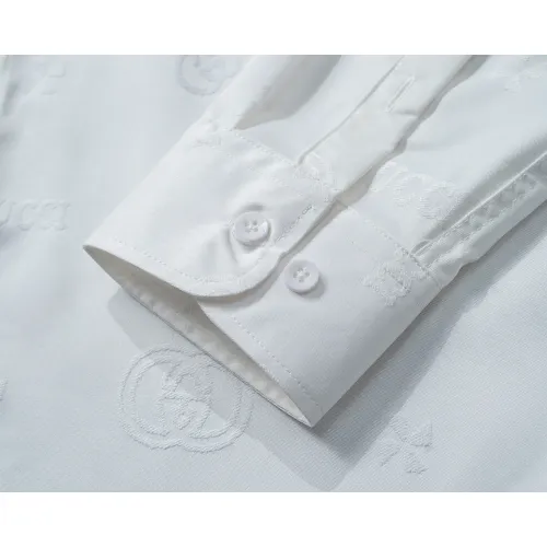 Cheap Gucci Shirts Long Sleeved For Men #1428986 Replica Wholesale [$48.00 USD] [ITEM#1428986] on Replica Gucci Shirts