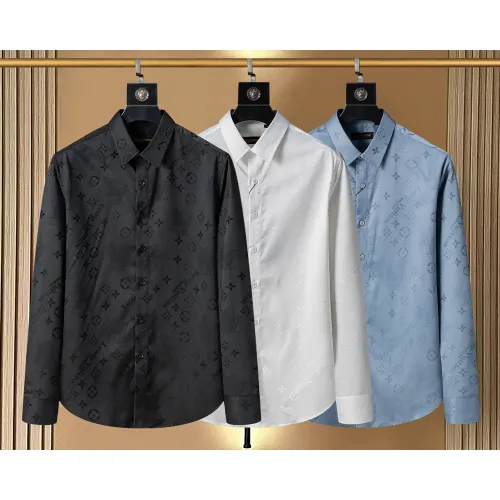 Cheap Louis Vuitton LV Shirts Long Sleeved For Men #1428992 Replica Wholesale [$48.00 USD] [ITEM#1428992] on Replica Louis Vuitton LV Shirts