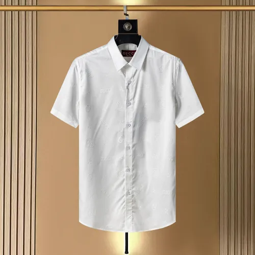 Cheap Gucci Shirts Short Sleeved For Men #1428994 Replica Wholesale [$45.00 USD] [ITEM#1428994] on Replica Gucci Shirts