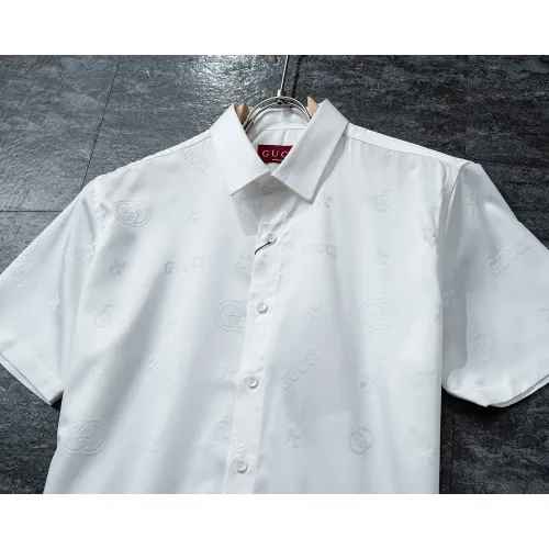 Cheap Gucci Shirts Short Sleeved For Men #1428994 Replica Wholesale [$45.00 USD] [ITEM#1428994] on Replica Gucci Shirts
