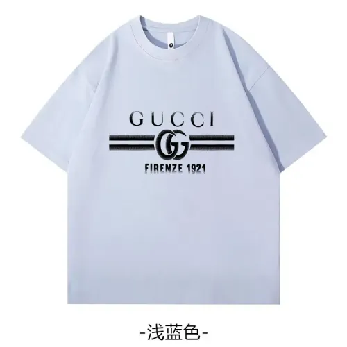 Cheap Gucci T-Shirts Short Sleeved For Unisex #1429001 Replica Wholesale [$34.00 USD] [ITEM#1429001] on Replica Gucci T-Shirts