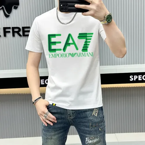 Cheap Armani T-Shirts Short Sleeved For Men #1429231 Replica Wholesale [$40.00 USD] [ITEM#1429231] on Replica Armani T-Shirts