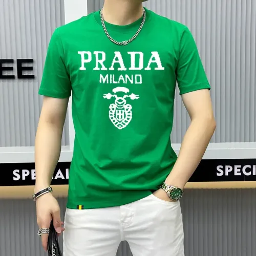 Prada T-Shirts Short Sleeved For Men #1429260