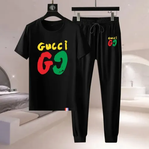 Gucci Tracksuits Short Sleeved For Men #1429386