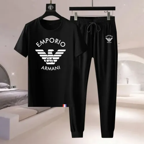 Armani Tracksuits Short Sleeved For Men #1429401