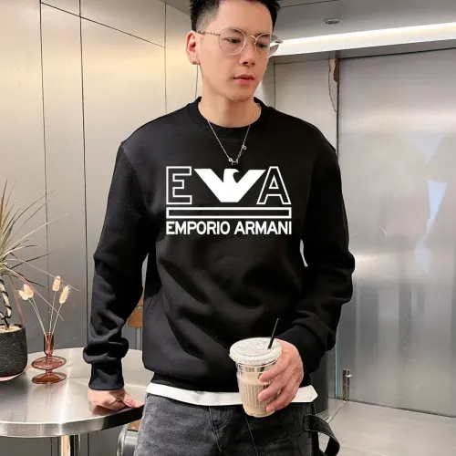 Cheap Armani Hoodies Long Sleeved For Men #1429488 Replica Wholesale [$48.00 USD] [ITEM#1429488] on Replica Armani Hoodies