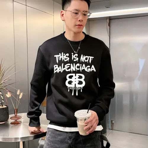 Cheap Balenciaga Hoodies Long Sleeved For Men #1429496 Replica Wholesale [$48.00 USD] [ITEM#1429496] on Replica Balenciaga Hoodies