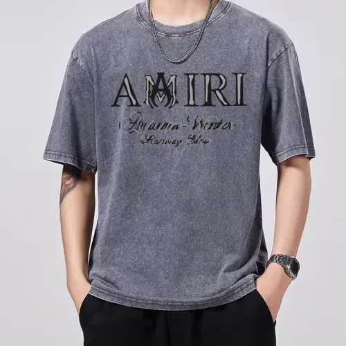 Cheap Amiri T-Shirts Short Sleeved For Men #1429497 Replica Wholesale [$45.00 USD] [ITEM#1429497] on Replica Amiri T-Shirts