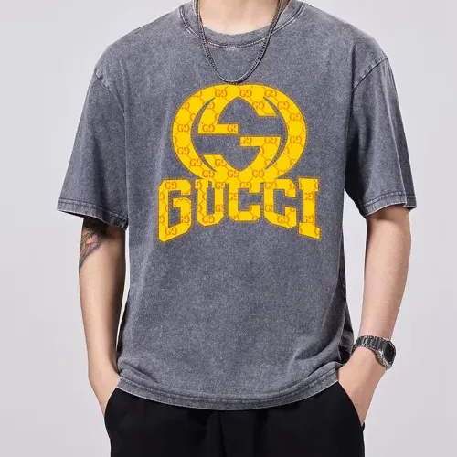 Cheap Gucci T-Shirts Short Sleeved For Men #1429518 Replica Wholesale [$45.00 USD] [ITEM#1429518] on Replica Gucci T-Shirts