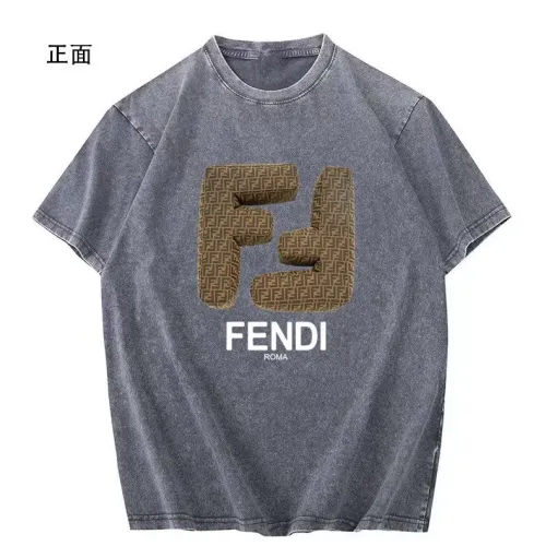 Fendi T-Shirts Short Sleeved For Men #1429543