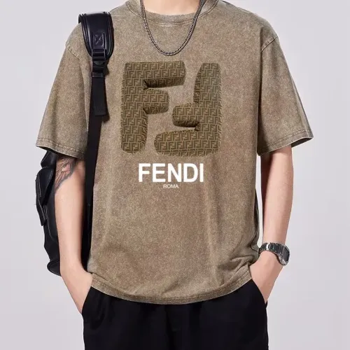 Fendi T-Shirts Short Sleeved For Men #1429544