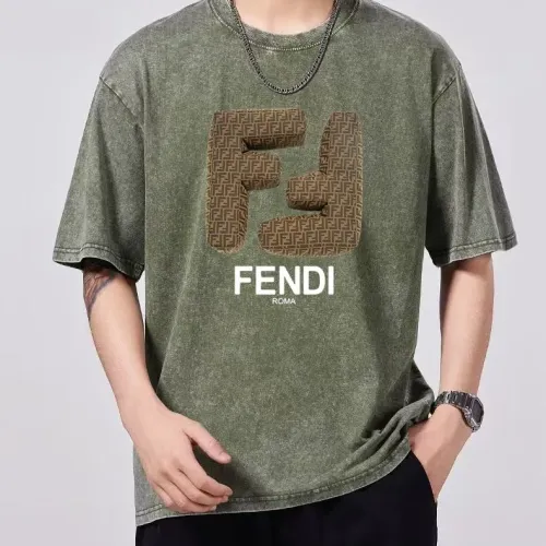 Fendi T-Shirts Short Sleeved For Men #1429545