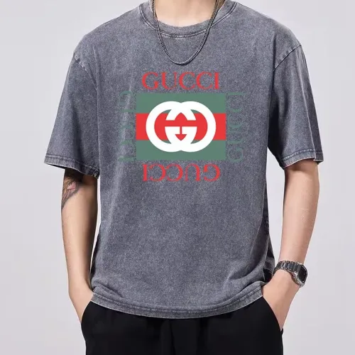 Cheap Gucci T-Shirts Short Sleeved For Men #1429559 Replica Wholesale [$45.00 USD] [ITEM#1429559] on Replica Gucci T-Shirts
