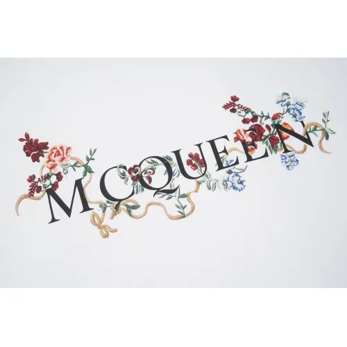 Cheap Alexander McQueen T-shirts Short Sleeved For Unisex #1429580 Replica Wholesale [$32.00 USD] [ITEM#1429580] on Replica Alexander McQueen T-shirts