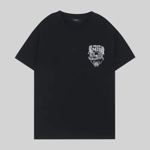 Cheap Amiri T-Shirts Short Sleeved For Unisex #1429589 Replica Wholesale [$32.00 USD] [ITEM#1429589] on Replica Amiri T-Shirts