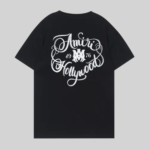 Cheap Amiri T-Shirts Short Sleeved For Unisex #1429593 Replica Wholesale [$32.00 USD] [ITEM#1429593] on Replica Amiri T-Shirts