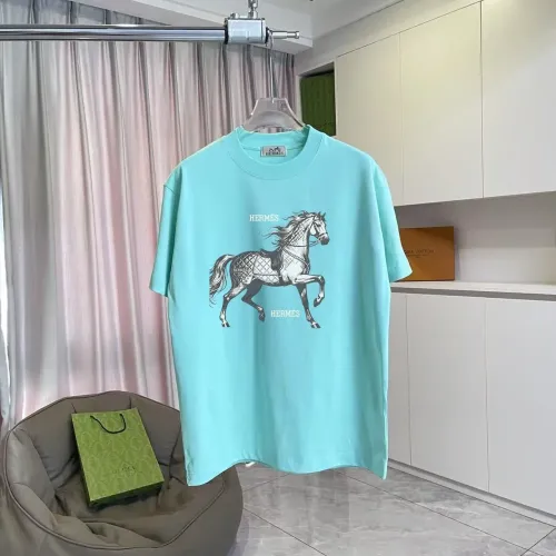 Hermes T-Shirts Short Sleeved For Unisex #1429653