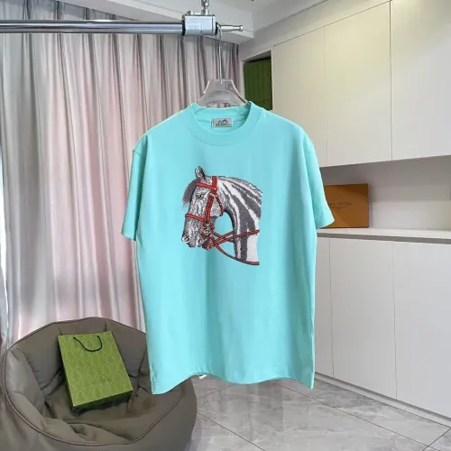 Hermes T-Shirts Short Sleeved For Unisex #1429657