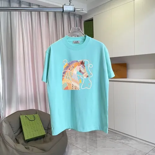 Hermes T-Shirts Short Sleeved For Unisex #1429661