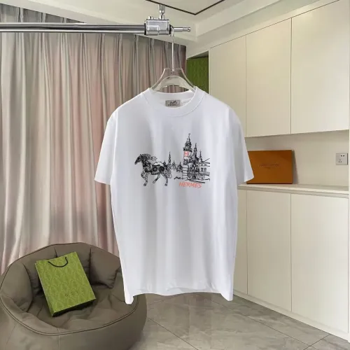 Hermes T-Shirts Short Sleeved For Unisex #1429664