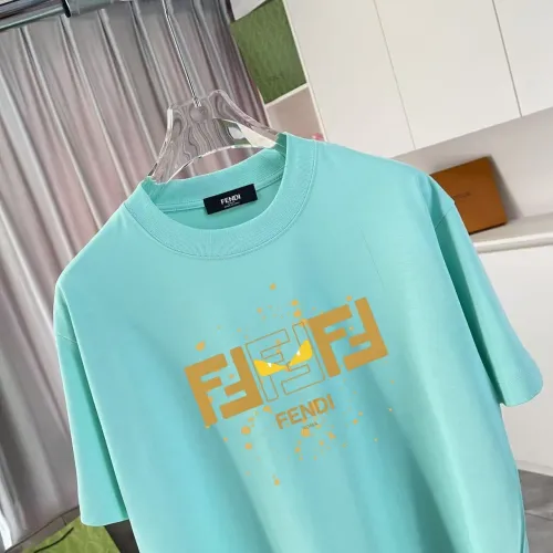 Cheap Fendi T-Shirts Short Sleeved For Unisex #1429678 Replica Wholesale [$42.00 USD] [ITEM#1429678] on Replica Fendi T-Shirts