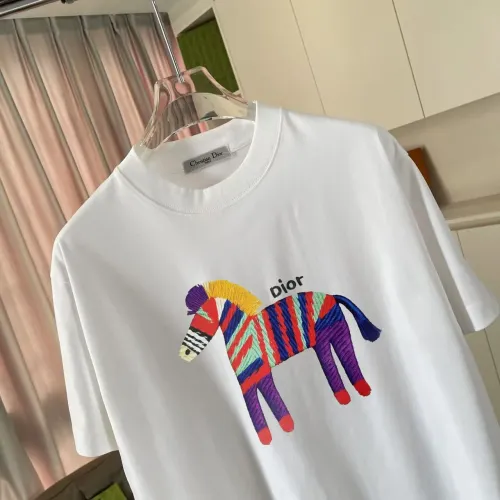Cheap Christian Dior T-Shirts Short Sleeved For Unisex #1429682 Replica Wholesale [$42.00 USD] [ITEM#1429682] on Replica Christian Dior T-Shirts