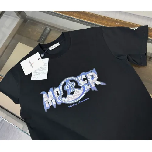 Cheap Moncler T-Shirts Short Sleeved For Men #1429737 Replica Wholesale [$45.00 USD] [ITEM#1429737] on Replica Moncler T-Shirts