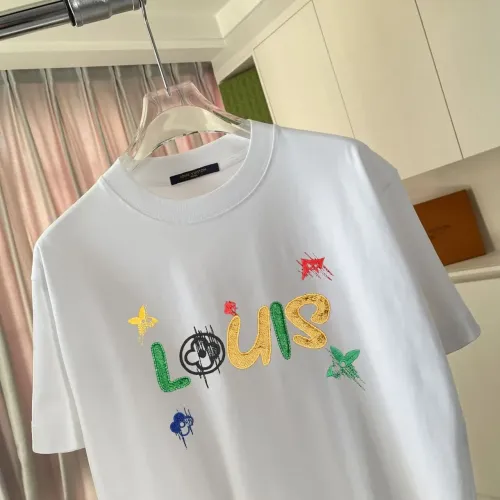 Cheap Louis Vuitton LV T-Shirts Short Sleeved For Unisex #1429746 Replica Wholesale [$42.00 USD] [ITEM#1429746] on Replica Louis Vuitton LV T-Shirts
