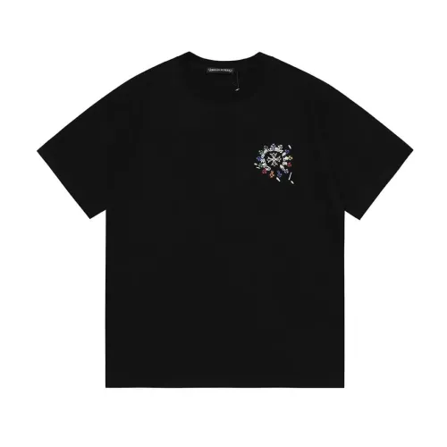 Cheap Chrome Hearts T-Shirts Short Sleeved For Unisex #1429847 Replica Wholesale [$45.00 USD] [ITEM#1429847] on Replica Chrome Hearts T-Shirts