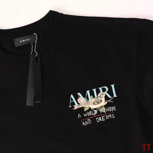 Cheap Amiri T-Shirts Short Sleeved For Unisex #1429915 Replica Wholesale [$32.00 USD] [ITEM#1429915] on Replica Amiri T-Shirts