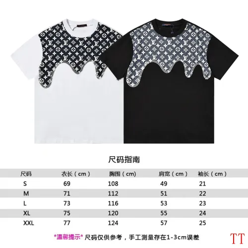 Cheap Louis Vuitton LV T-Shirts Short Sleeved For Unisex #1429949 Replica Wholesale [$39.00 USD] [ITEM#1429949] on Replica Louis Vuitton LV T-Shirts