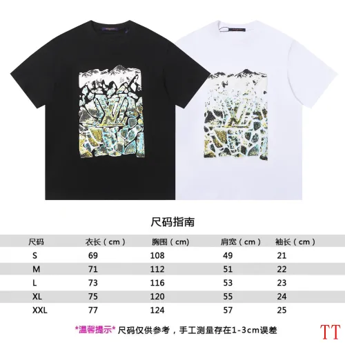 Cheap Louis Vuitton LV T-Shirts Short Sleeved For Unisex #1429951 Replica Wholesale [$39.00 USD] [ITEM#1429951] on Replica Louis Vuitton LV T-Shirts