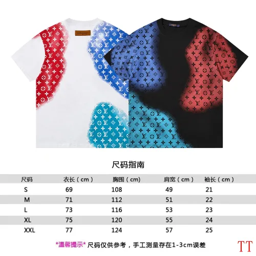 Cheap Louis Vuitton LV T-Shirts Short Sleeved For Unisex #1429959 Replica Wholesale [$39.00 USD] [ITEM#1429959] on Replica Louis Vuitton LV T-Shirts