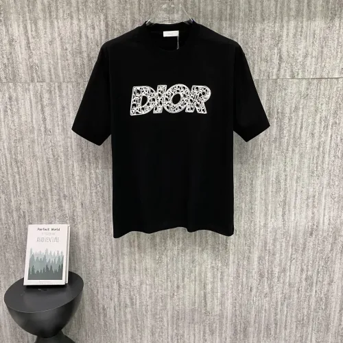 Cheap Christian Dior T-Shirts Short Sleeved For Unisex #1429996 Replica Wholesale [$42.00 USD] [ITEM#1429996] on Replica Christian Dior T-Shirts