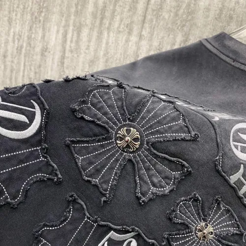 Cheap Chrome Hearts T-Shirts Short Sleeved For Unisex #1430014 Replica Wholesale [$42.00 USD] [ITEM#1430014] on Replica Chrome Hearts T-Shirts
