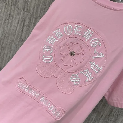 Cheap Chrome Hearts T-Shirts Short Sleeved For Unisex #1430018 Replica Wholesale [$42.00 USD] [ITEM#1430018] on Replica Chrome Hearts T-Shirts